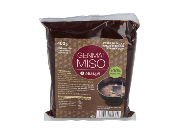 Mimasa Genmai Miso Arroz Int Bolsa 400G