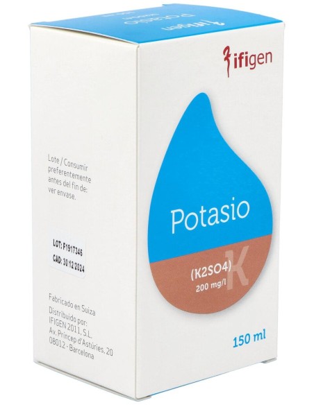 Potasio (K) Oligoelementos 150Ml.