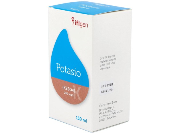 Potasio (K) Oligoelementos 150Ml.