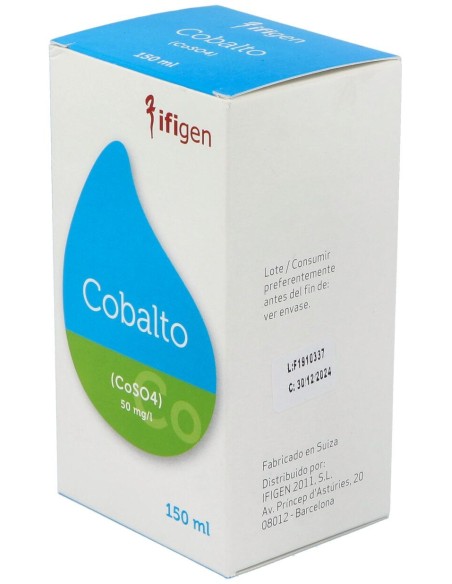 Cobalto (Co) Oligoelementos 150Ml.