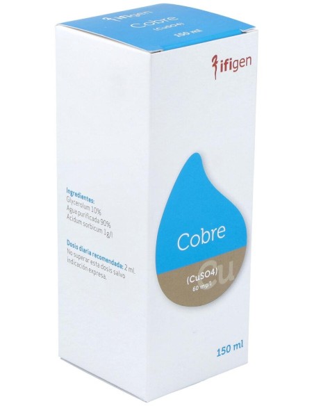 Cobre (Cu) Oligoelementos 150Ml.