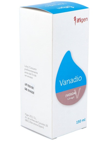 Ifigen Vanadio Oligoelementos 150Ml
