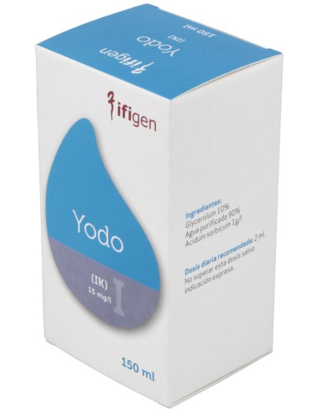 Yodo (I) Oligoelementos 150Ml.