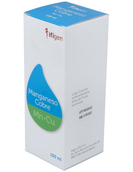 Manganeso-Cobre (Mn-Cu) Oligoelementos 150Ml.