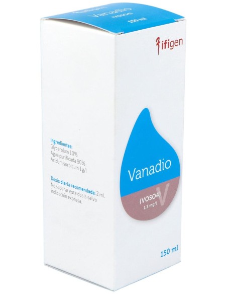 Ifigen Vanadio Oligoelementos 150Ml