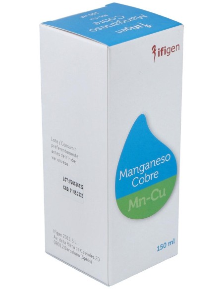 Manganeso-Cobre (Mn-Cu) Oligoelementos 150Ml.