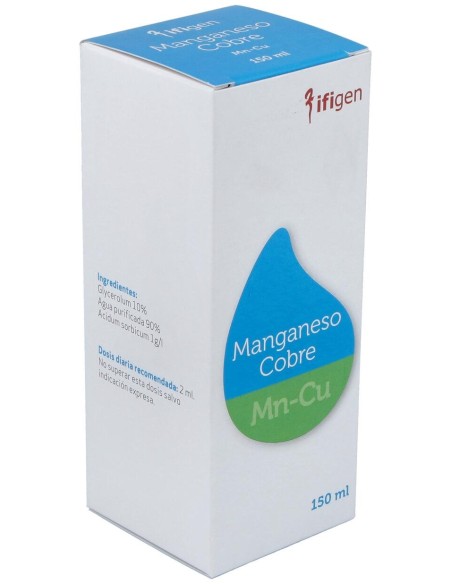 Manganeso-Cobre (Mn-Cu) Oligoelementos 150Ml.