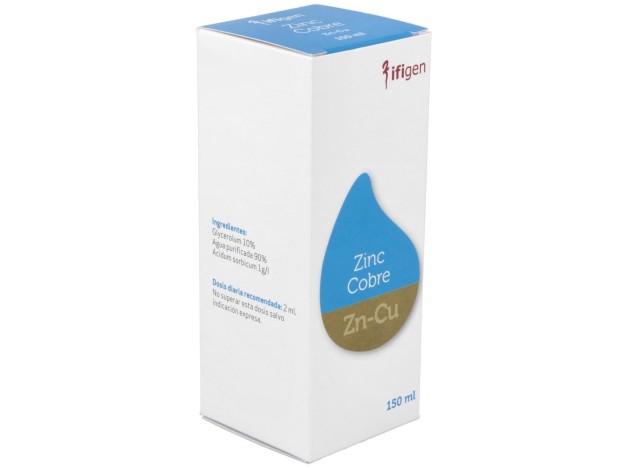 Zinc-Cobre (Zn-Cu) Oligoelementos 150Ml.