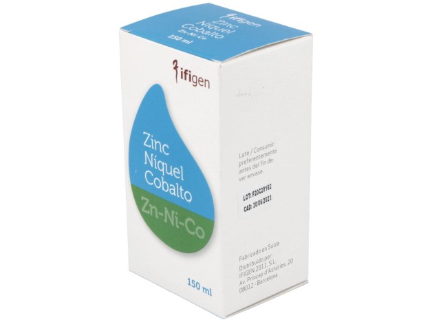 Zinc-Niquel-Cobalto (Zn-Ni-Co) Oligoelemento 150Ml