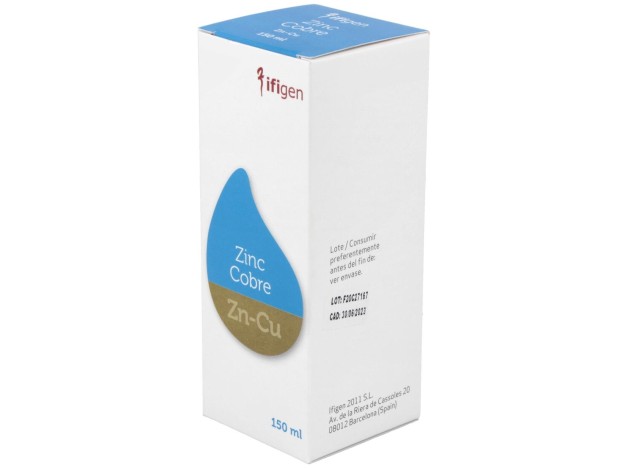 Zinc-Cobre (Zn-Cu) Oligoelementos 150Ml.