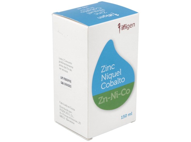 Zinc-Niquel-Cobalto (Zn-Ni-Co) Oligoelemento 150Ml