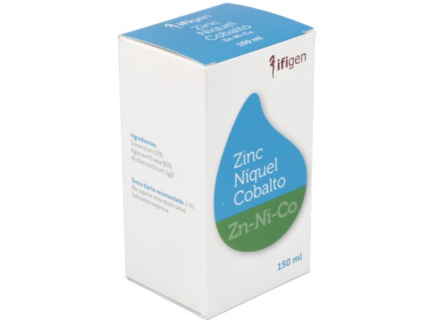 Zinc-Niquel-Cobalto (Zn-Ni-Co) Oligoelemento 150Ml