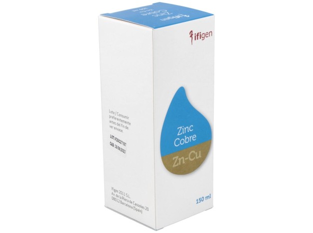 Zinc-Cobre (Zn-Cu) Oligoelementos 150Ml.