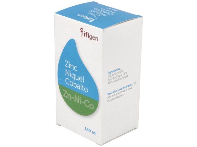 Zinc-Niquel-Cobalto (Zn-Ni-Co) Oligoelemento 150Ml