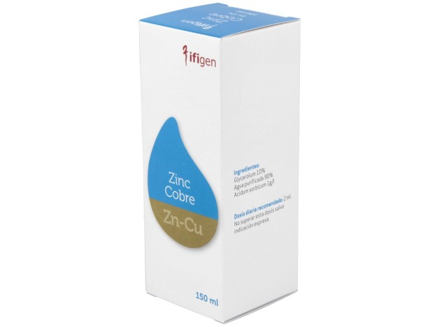 Zinc-Cobre (Zn-Cu) Oligoelementos 150Ml.