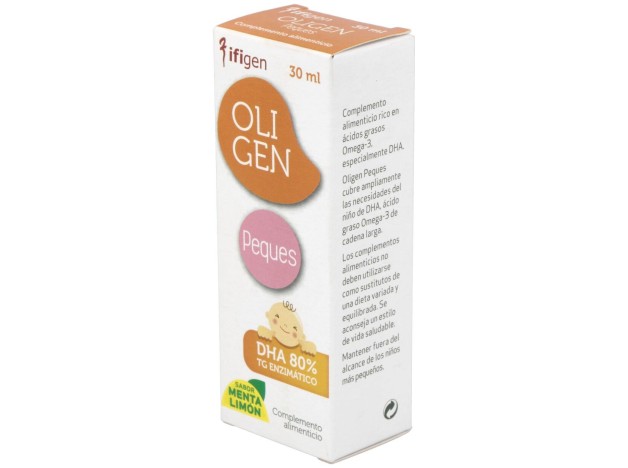 Oligen Peques Dha 80% Tg Enzimatico 30Ml.