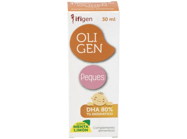 Oligen Peques Dha 80% Tg Enzimatico 30Ml.