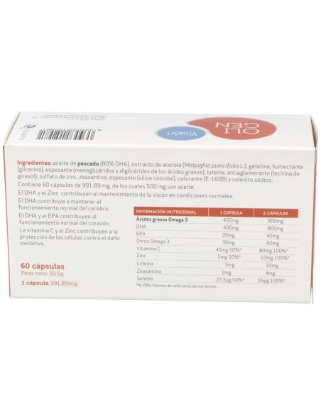 Oligen Vision Dha 80% 60Ca Ifi
