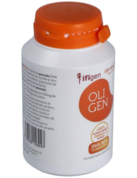 Oligen Dha 80% Tg Enzimatico 120Cap.