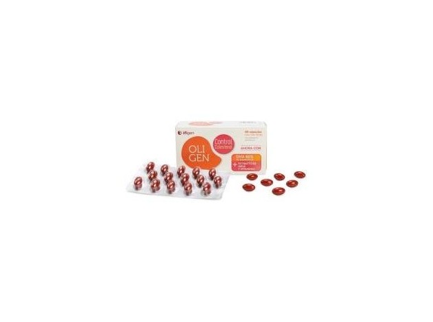 Ifigen Oligen Control Colesterol Dha 80% 60Caps