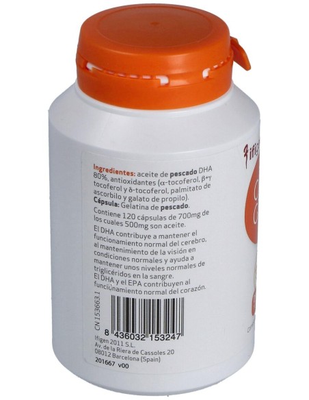 Oligen Dha 80% Tg Enzimatico 120Cap.
