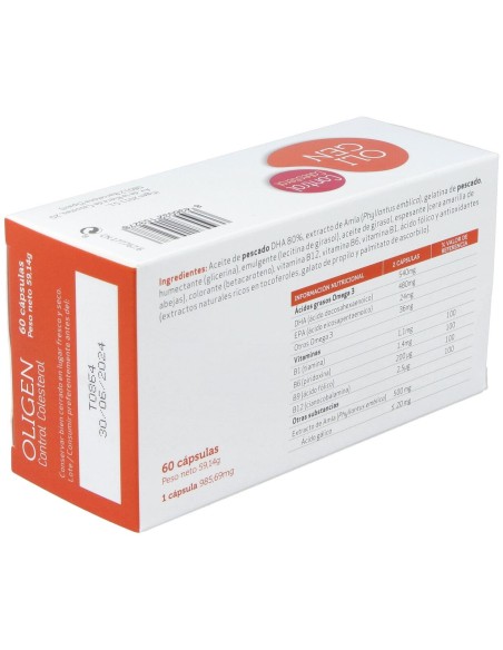 Ifigen Oligen Control Colesterol Dha 80% 60Caps