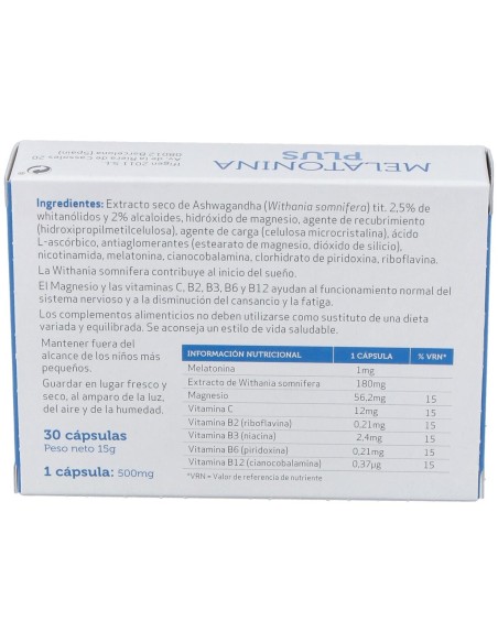 Ifigen Melatonina Plus 30Caps