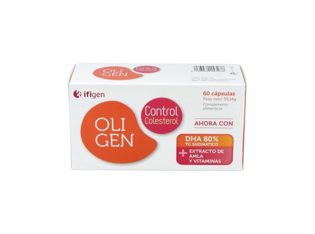 Ifigen Oligen Control Colesterol Dha 80% 60Caps