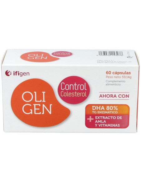 Ifigen Oligen Control Colesterol Dha 80% 60Caps