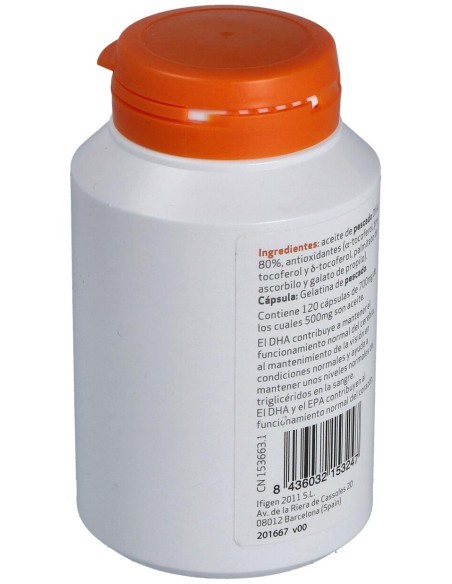 Oligen Dha 80% Tg Enzimatico 120Cap.
