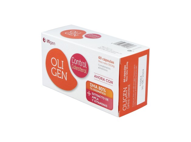 Ifigen Oligen Control Colesterol Dha 80% 60Caps