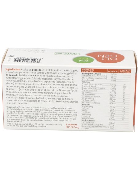 Oligen Vital Plus (Oligen Senior) 60Cap.