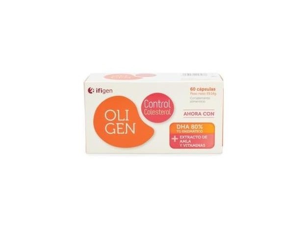 Ifigen Oligen Control Colesterol Dha 80% 60Caps