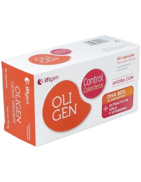 Ifigen Oligen Control Colesterol Dha 80% 60Caps