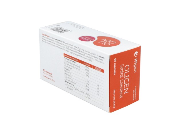 Ifigen Oligen Control Colesterol Dha 80% 60Caps