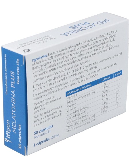 Ifigen Melatonina Plus 30Caps