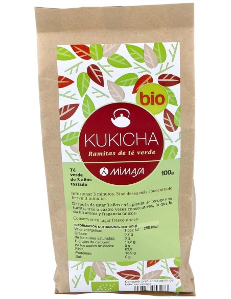 Mimasa Te Kukicha 3 Años Bio 100G