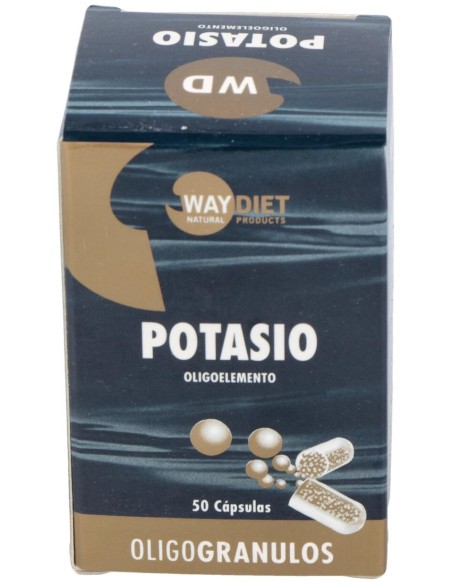 Waydiet Natural Potasio Oligogranulo 50Caps