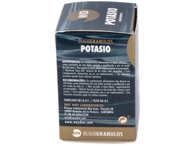 Waydiet Natural Potasio Oligogranulo 50Caps
