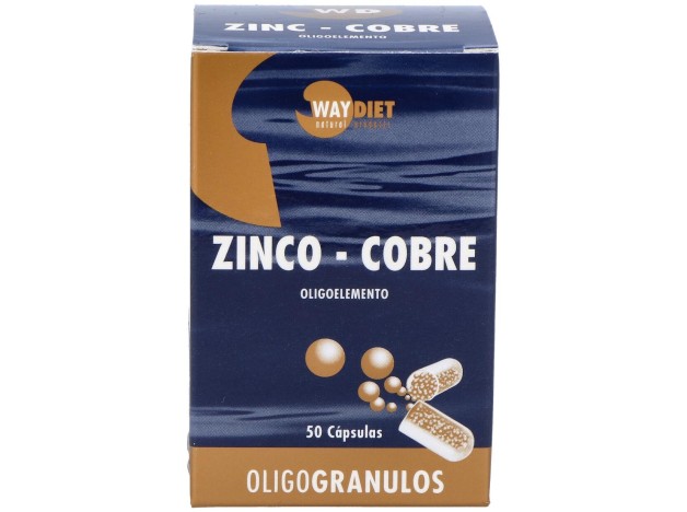 Waydiet Natural Products Zinc-Cobre...