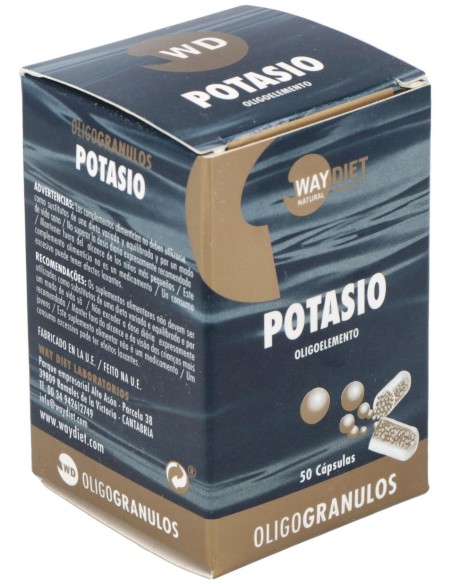 Waydiet Natural Potasio Oligogranulo 50Caps