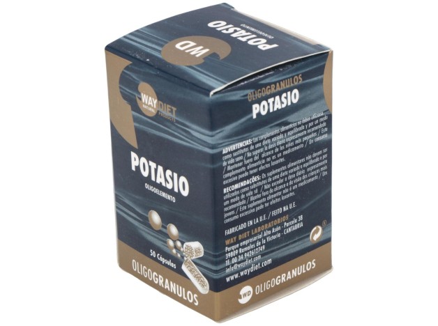 Waydiet Natural Potasio Oligogranulo 50Caps