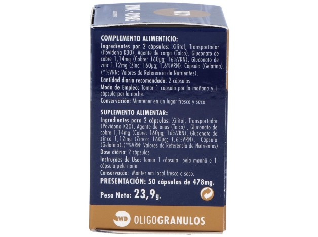 Waydiet Natural Products Zinc-Cobre...