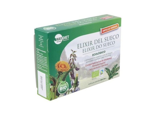 Waydiet Natural Elixir Del Sueco 20X10Ml