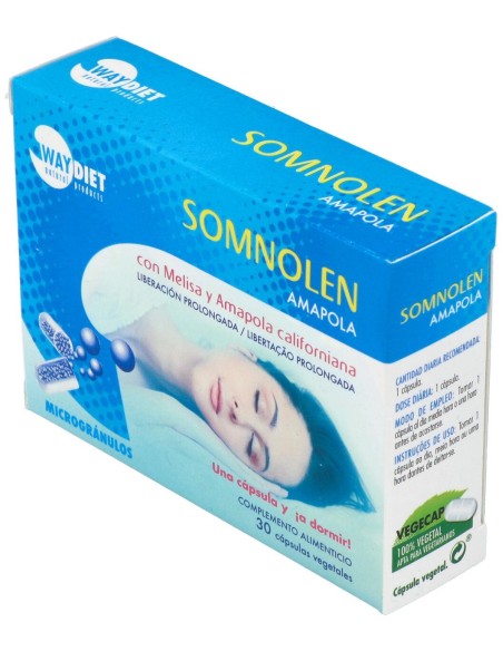 Waydiet Somnolem Amapola 30Caps