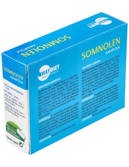 Waydiet Somnolem Amapola 30Caps