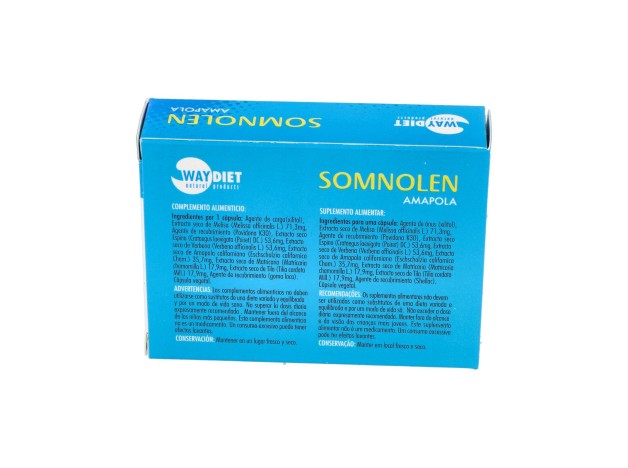 Waydiet Somnolem Amapola 30Caps
