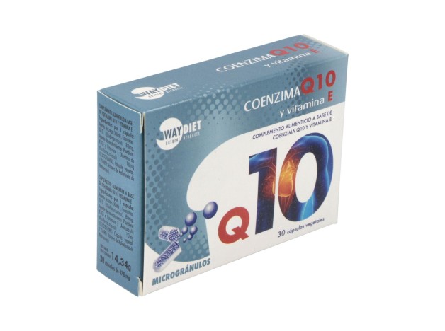 Waydiet Natural Q10 + Vit E 30Caps