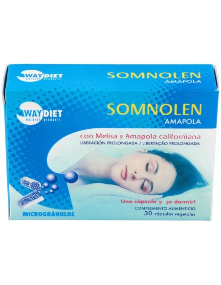 Waydiet Somnolem Amapola 30Caps