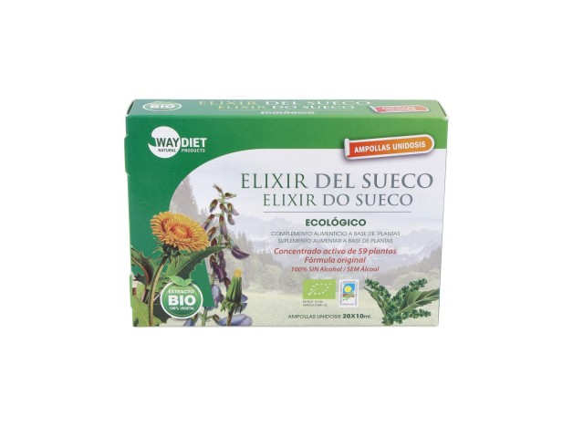 Waydiet Natural Elixir Del Sueco 20X10Ml
